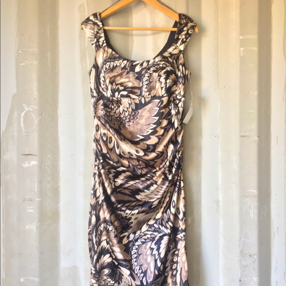 Calf-Length Party Dress